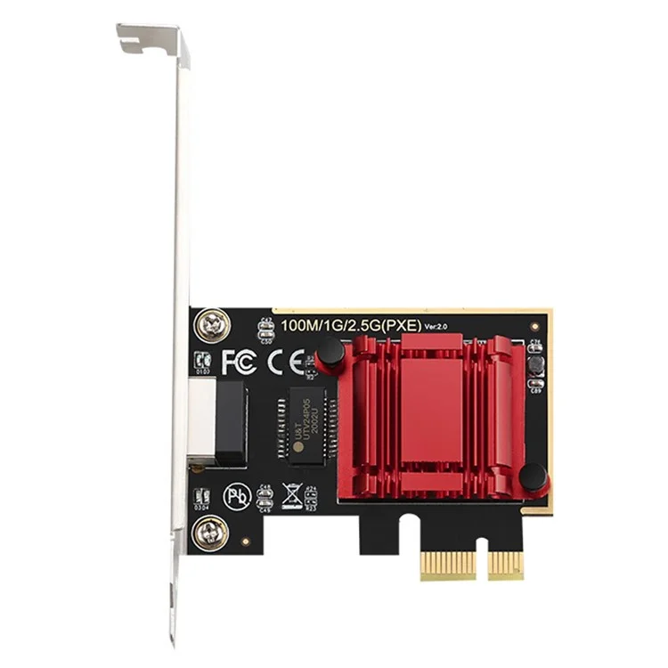Carte réseau informatique de jeu TXA092 2.5G Gigabit Ethernet Adapter Prend en charge ROS, Esxi, démarrage PXE