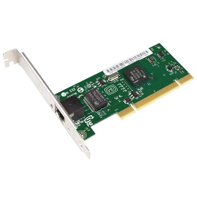 Carte réseau PCI-E 1000 Mbps Gigabit Ethernet Adapter pour ordinateur de bureau TXA011 82545