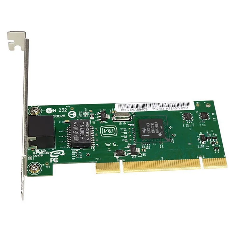 Carte réseau PCI-E 1000 Mbps Gigabit Ethernet Adapter pour ordinateur de bureau TXA011 82545