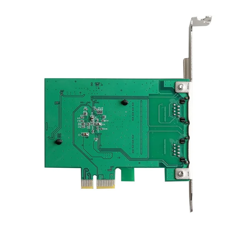TXA108 Dual RJ45 Port Intel 82571 Chip Gigabit PCIe1X Server Network Card Adapter