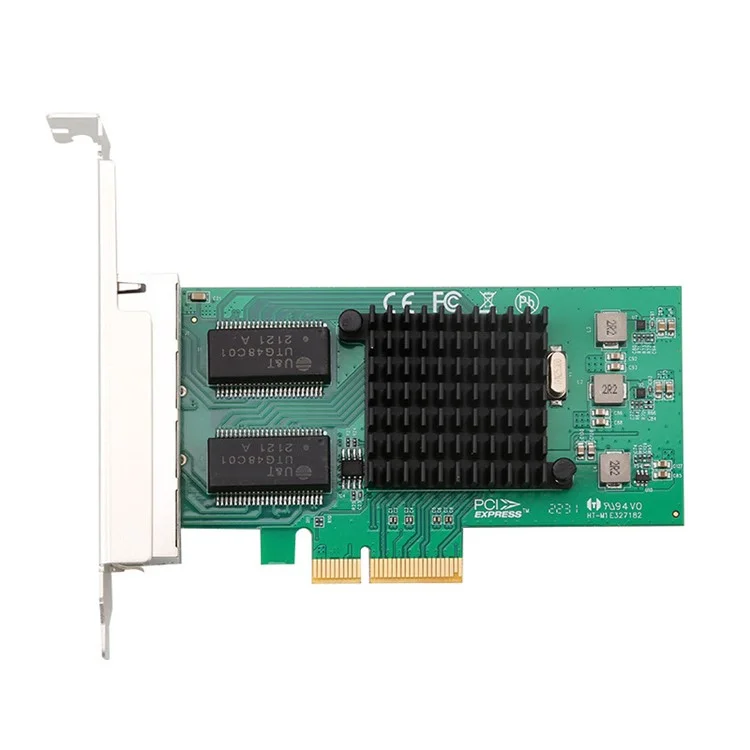 TXA034 PCI-E 4X 1G 4-Port Gigabit Ethernet Adapter Network Card I350-T4 PCI Express Network Tool