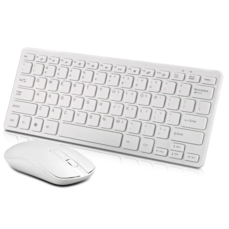 MC Saite K05 Wireless Mouse and Keyboard Combo - White