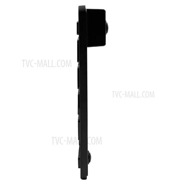 [Spanische Version] X5 78-Tasten Ultra Dünne Kabellose Bluetooth-Tastatur Tragbar Gamer-Tastatur für iPad iPhone - Schwarz