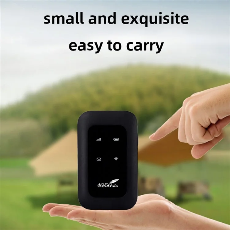 MF800 4G LTE Portable Mobile Wifi Router 150Mbps SIM Card Slot Extender Dongle, Versión Eurasia - Negro