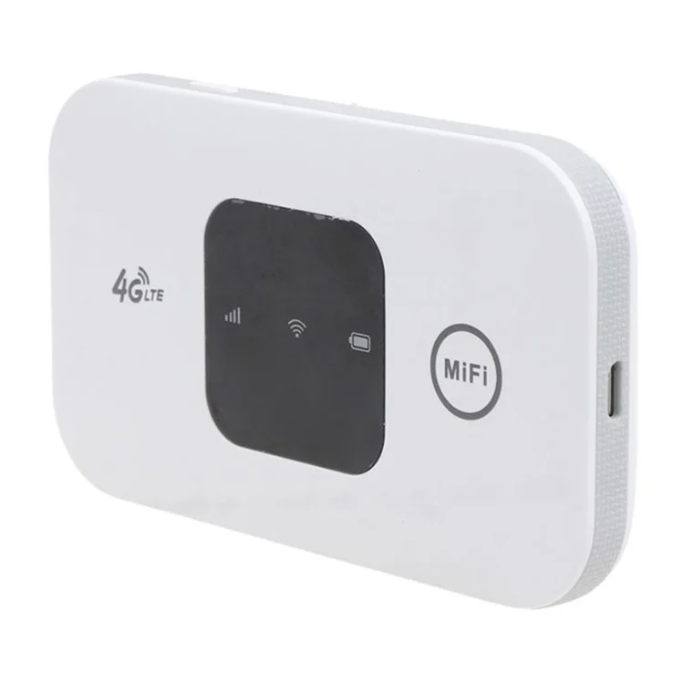 MF800 4G LTE Portable Mobile WiFi Router 150Mbps SIM Card Slot Extender Modem Dongle, Eurasian Version - White