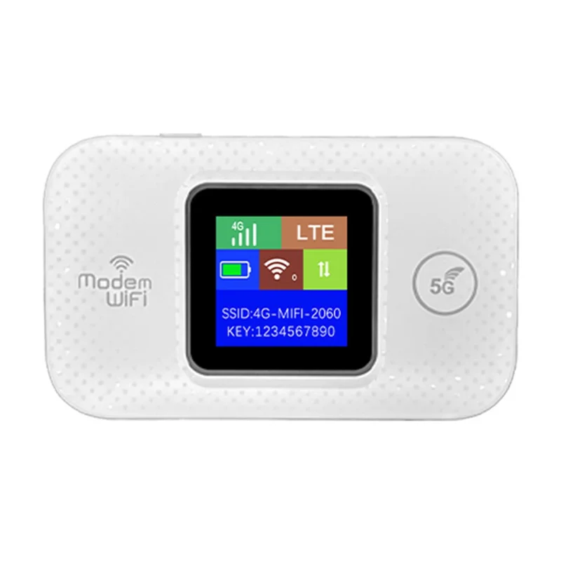 MF688 4G LTE Mobile WiFi Pocket Router 150Mbps Portable Wireless Hotspot with SIM Card Slot - Asian Version / Color Screen
