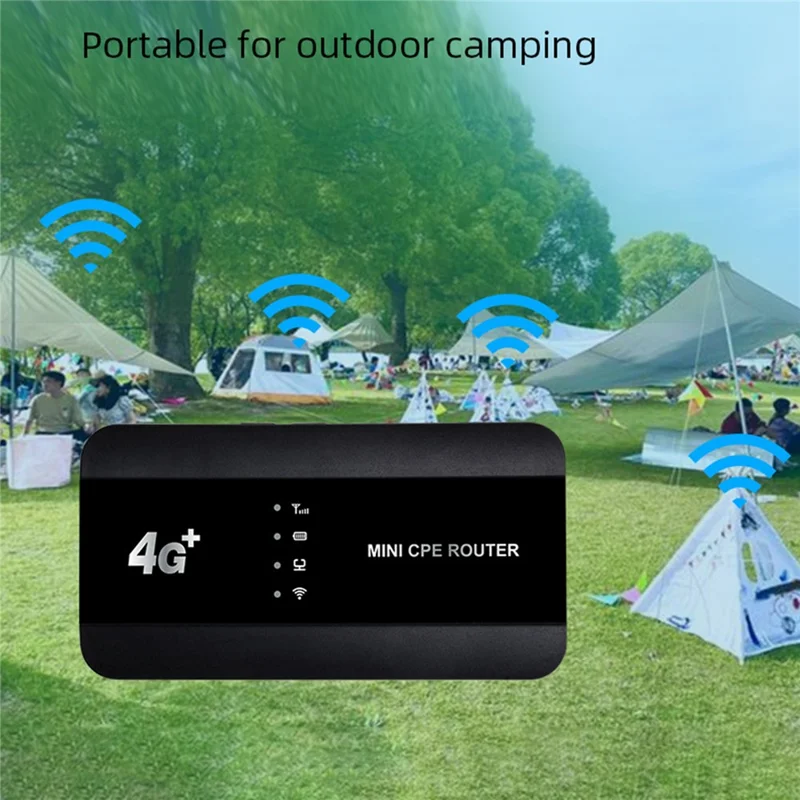 M10-EW WiFi 6 Portable Wireless Router 150Mbps 4G LTE CPE Router Modem with Ethernet Port