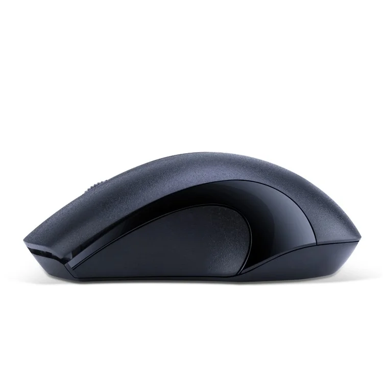 T-WOLF Q2 Portable Computer Mice for PC Notebook Laptop Wireless Mouse - Black