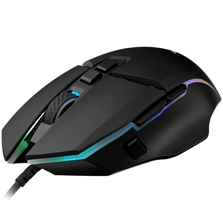 Rapoo V300 Программируемые Игровые Мыши USB -проводные Эргономичные Компьютерные Мыши с Подсветкой RGB Для Ноутбука пк