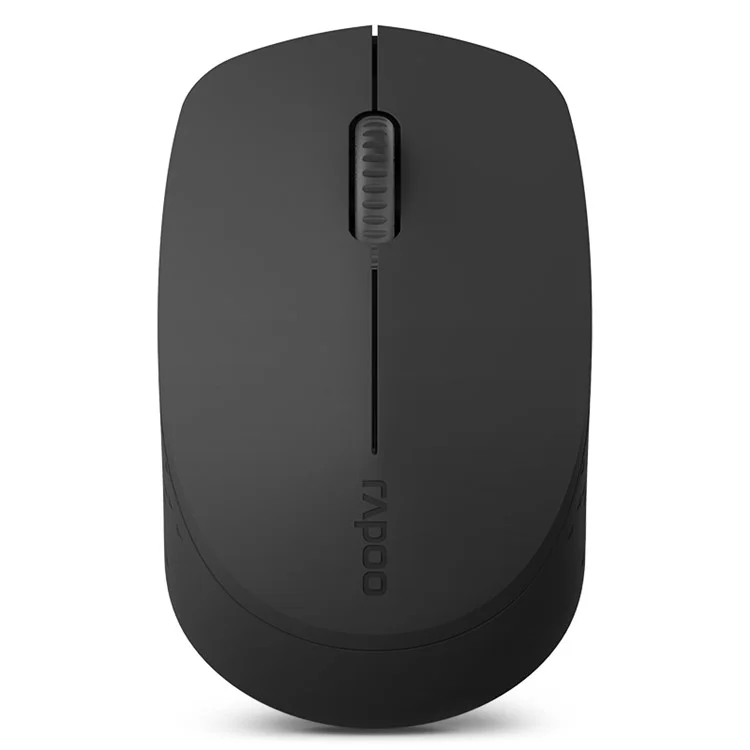 Rapoo A100G 2.4GHz Mouse Bluetooth Inalámbrico Con 1300 Ppi Para la Computadora Portátil de PC Windows - Negro