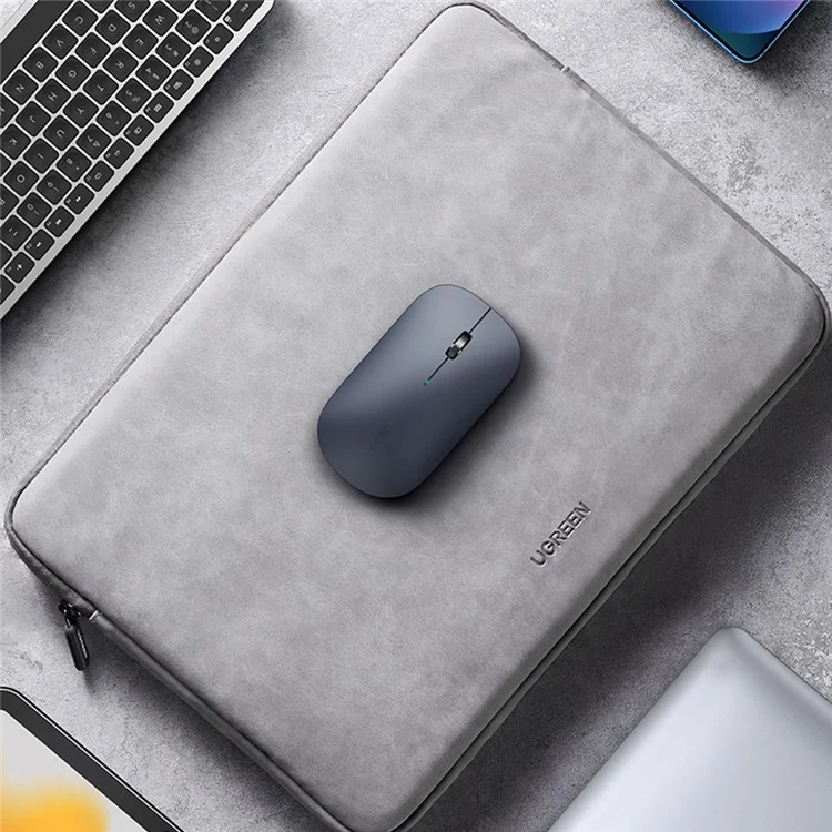 Souris sans fil muette UGREEN MU001 2.4 GHz avec DPI de 4000 pour PC, ordinateur portable - Noir
