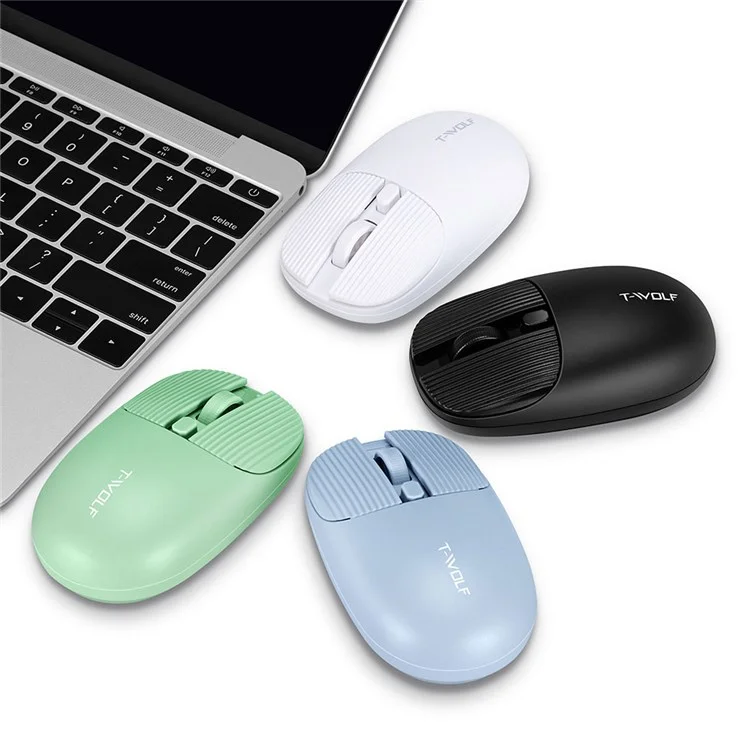 Topo Wireless T-wolf X9 Con Mouse USB Mouse DPI Regolabili - Nero