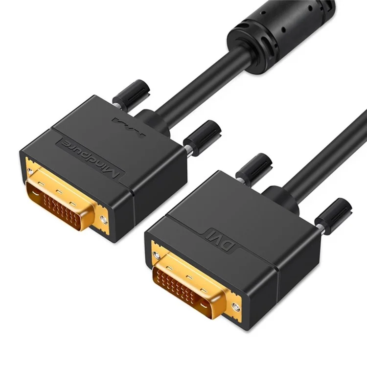 Mindpure DV003 1,5m DVI Mâle à DVI Câble Mâle 24 + 1 DVI Digital 1080p HD Cableau de Connexion