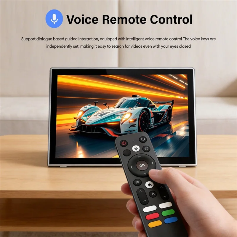 EMODERN Z2TV 15.6 inch Android 15.0 2GB+16GB Smart TV 8K Ultra HD WiFi 6 Bluetooth-compatible Touchscreen Monitor - EU Plug