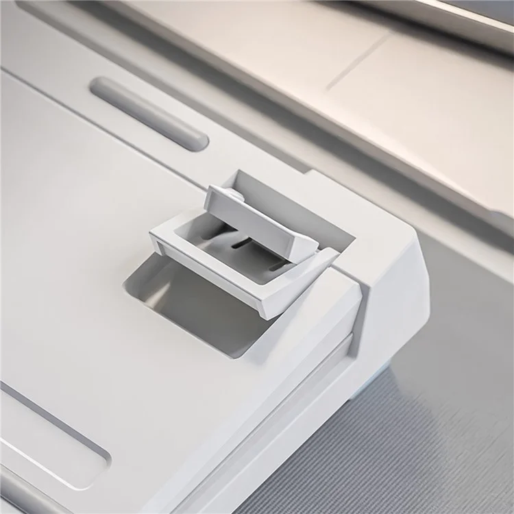 ZIYOULANG K65 78 Tasten Hot Swappable Mechanische Tastatur RGB-Beleuchtung USB Kabel Tastatur - Lila+Roter Schalter