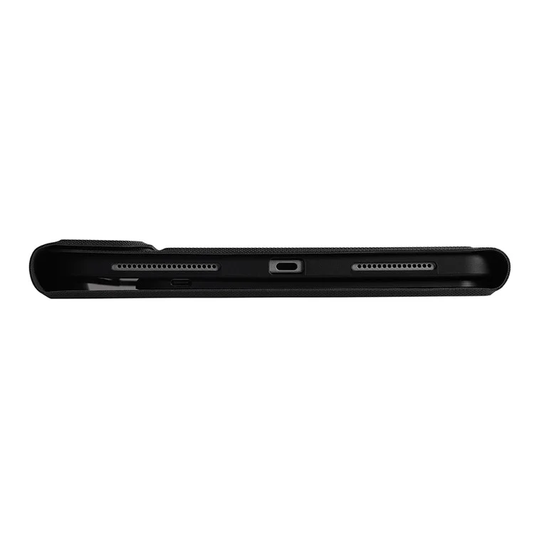 B10 For iPad (2025) / 10.9 (2022) Bluetooth-Compatible Keyboard Tablet Protective Case Stand Cover with Pen Slot - Black