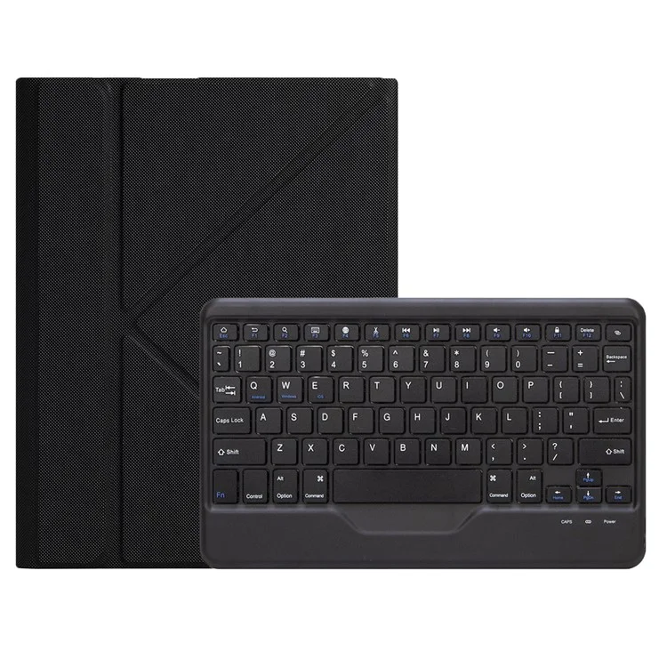 B10 For iPad (2025) / 10.9 (2022) Bluetooth-Compatible Keyboard Tablet Protective Case Stand Cover with Pen Slot - Black