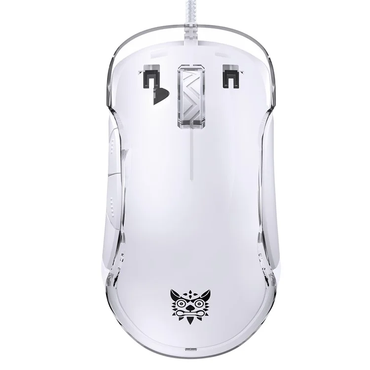 ONIKUMA CW925 USB verkabelte Gaming-Maus RGB-Licht Computer Laptop Mäuse - Weiß