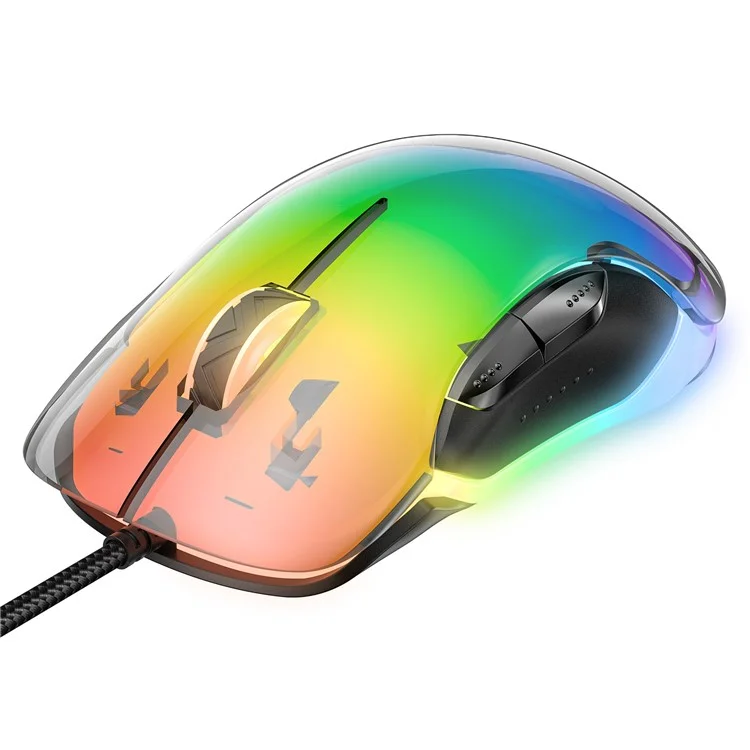 ONIKUMA CW925 USB Wired Gaming Mouse RGB Light Computer Laptop Mice - Black
