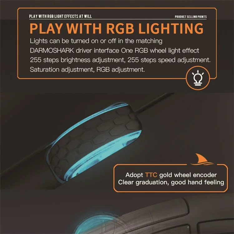 DARMOSHARK M3 Pro Tri-Mode 2.4G / USB-C / Bluetooth-compatible Mouse Wireless Gaming Mouse PAW3395 Chip for Laptop PC - Purple