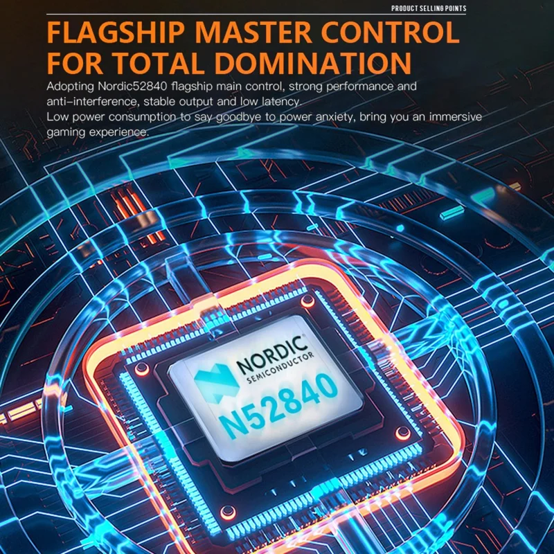 DARMOSHARK M3S Pro Tri-Mode 2.4G / USB-C / Bluetooth-compatible Mouse Wireless Gaming Mouse Up to 26000DPI 650IPS for Laptop PC - White