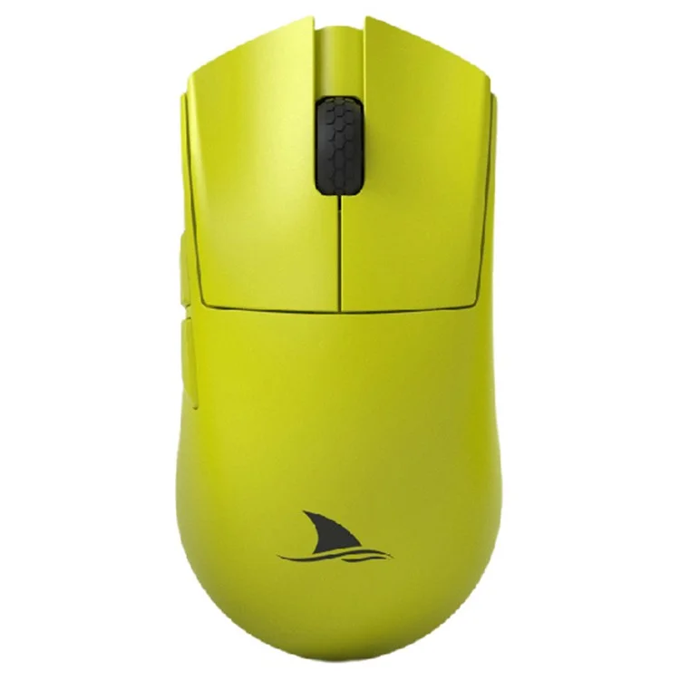 DARMOSHARK M3S Tri-Mode 2.4G / USB-C / Bluetooth-compatible Mouse Wireless Gaming Mouse with Receiver for Laptop PC - Yellow
