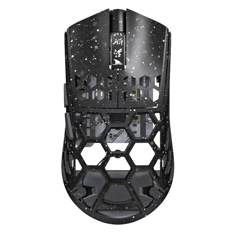 DARMOSHARK M2 2.4G Wireless Gaming Mouse 42g Lightweight Computer Mouse with 4K / USB-C / Bluetooth-compatible Connection PAW3395 Chip for PC Laptop - Black