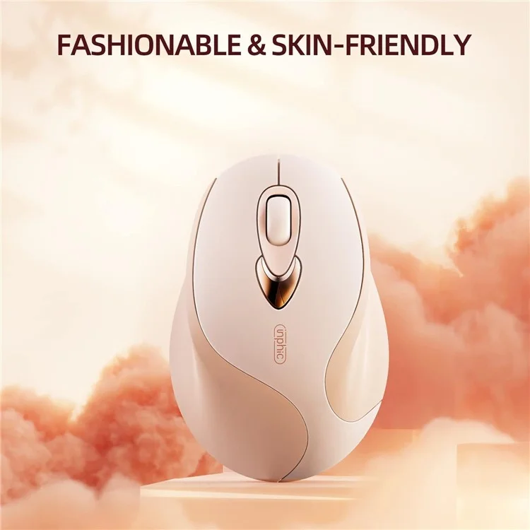 INPHIC M8 Rechargeable 2.4G Wireless Gaming Working Mouse Stylish Girls Mute Mice