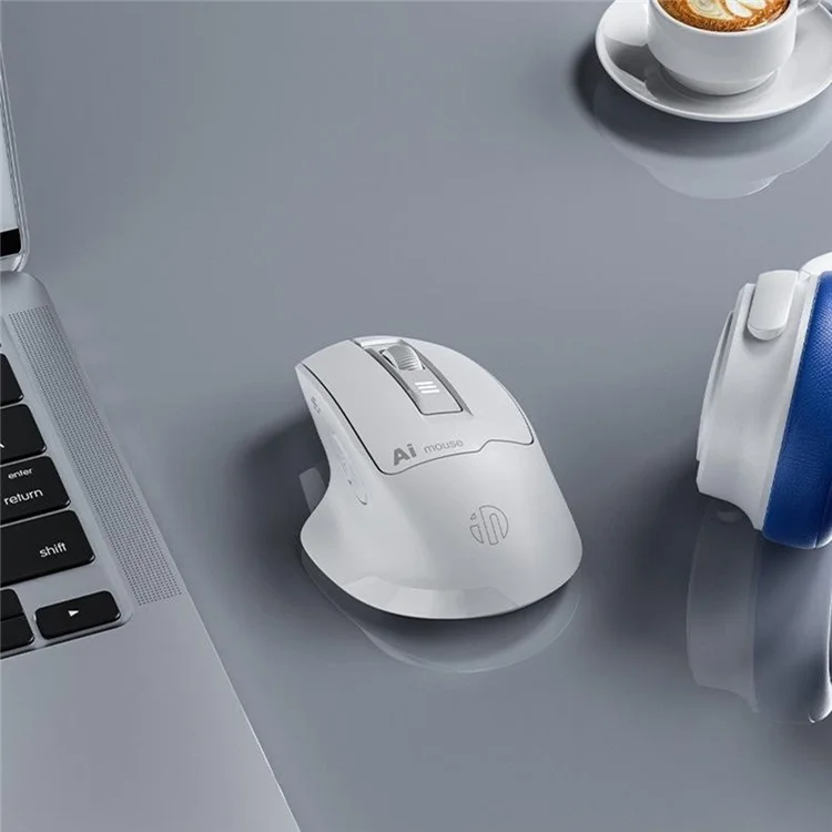INPHIC S6 AI Smart Voice Mouse Wireless Bluetooth-compatible Mouse 2400DPI Support Voice Controlled Typing