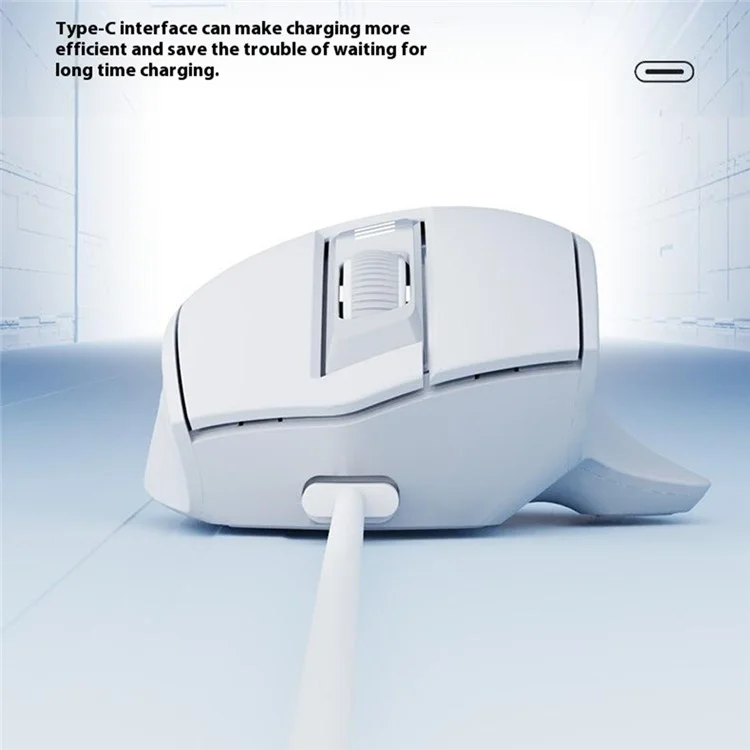 INPHIC S6 AI Smart Voice Mouse Wireless Bluetooth-compatible Mouse 2400DPI Support Voice Controlled Typing