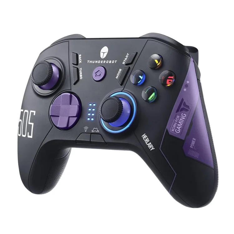 Thunderobot G50S Bluetooth / 2,4 g Drahtlos / Wired Gamepad 6-achse-gyro-programmierrundung - Schwarz