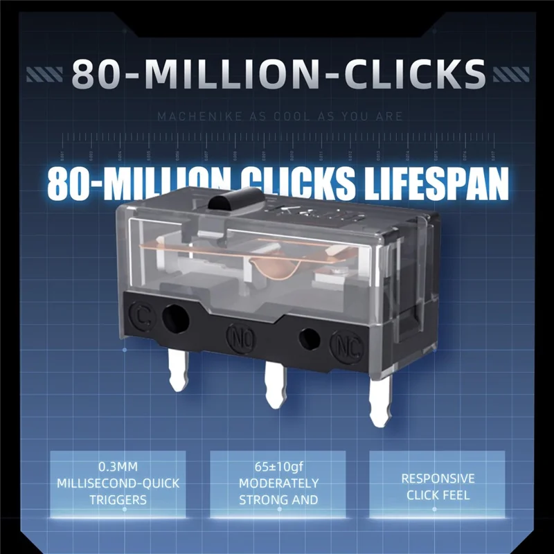 MACHENIKE L8 Pro Wired / Bluetooth-compatible / 2.4G Wireless Mouse RGB Light Computer Laptop Mice with Charging Base - White