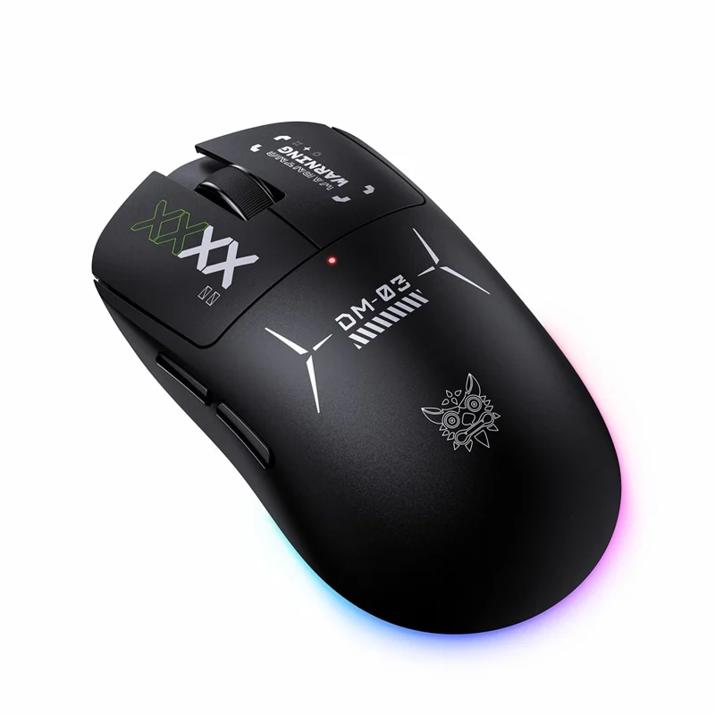 ONIKUMA DM03 Spelmus Trådlös 2,4 G Bluetooth-kompatibel Sladden 3-läges 12000 DPI Laddningsbar Mus för PC-spel Kontor