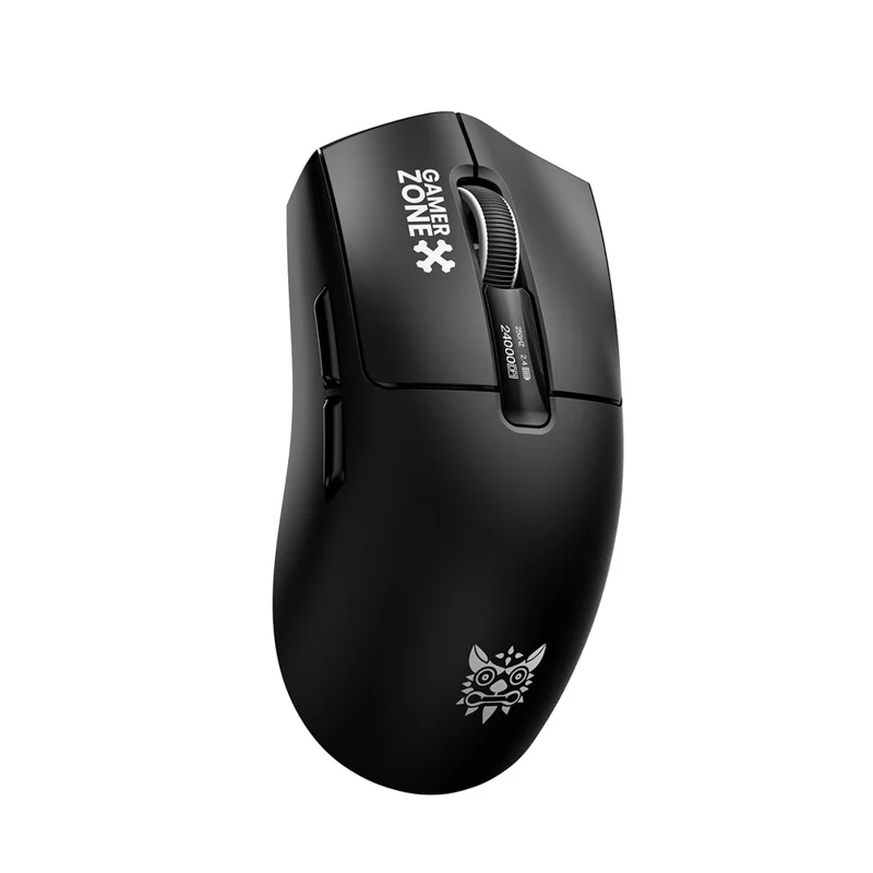 ONIKUMA DM10 Tri-Mode Wireless Gaming Mouse 6-Level DPI 1000Hz Polling Rate with RGB Charging Base - Black