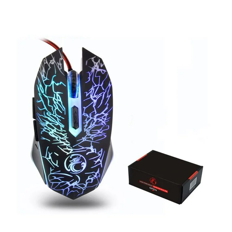 IMICE X5 Gaming Mouse RGB Backlit USB Wired Mouse Mice - Black