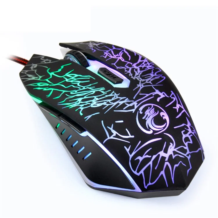 IMICE X5 Gaming Mouse RGB Backlit USB Wired Mouse Mice - Black