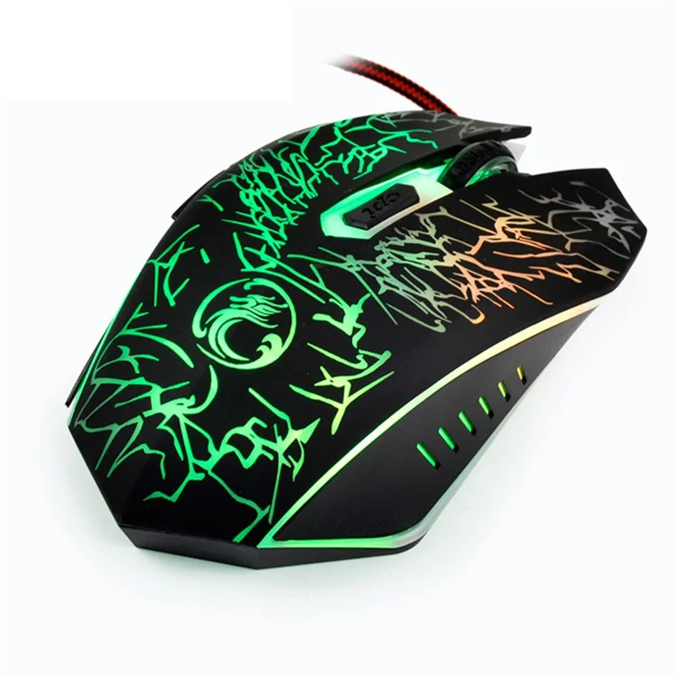 IMICE X5 Gaming Mouse RGB Backlit USB Wired Mouse Mice - Black