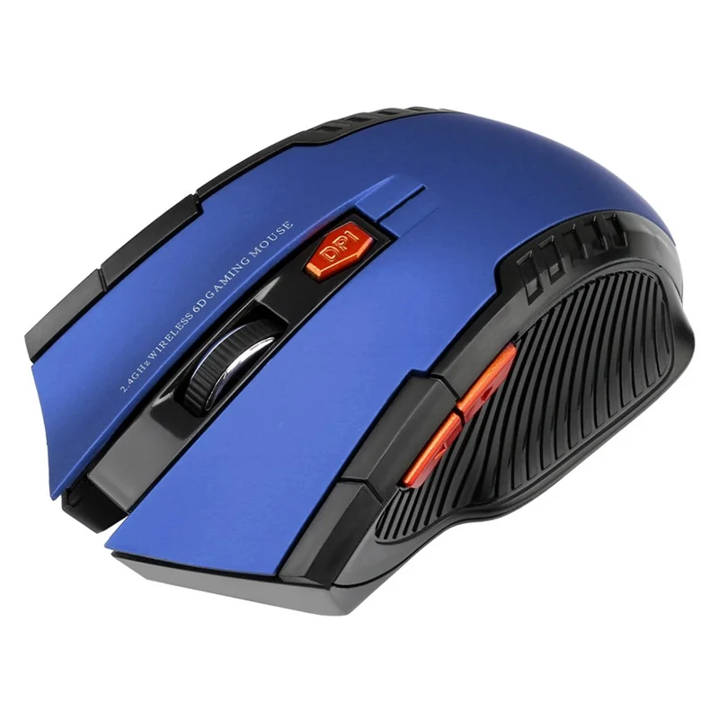 11 RGB Mouse 2.4G Wireless Connection 800 / 1200 / 1600DPI Laptop Computer Mouse for MacOS and Windows - Red
