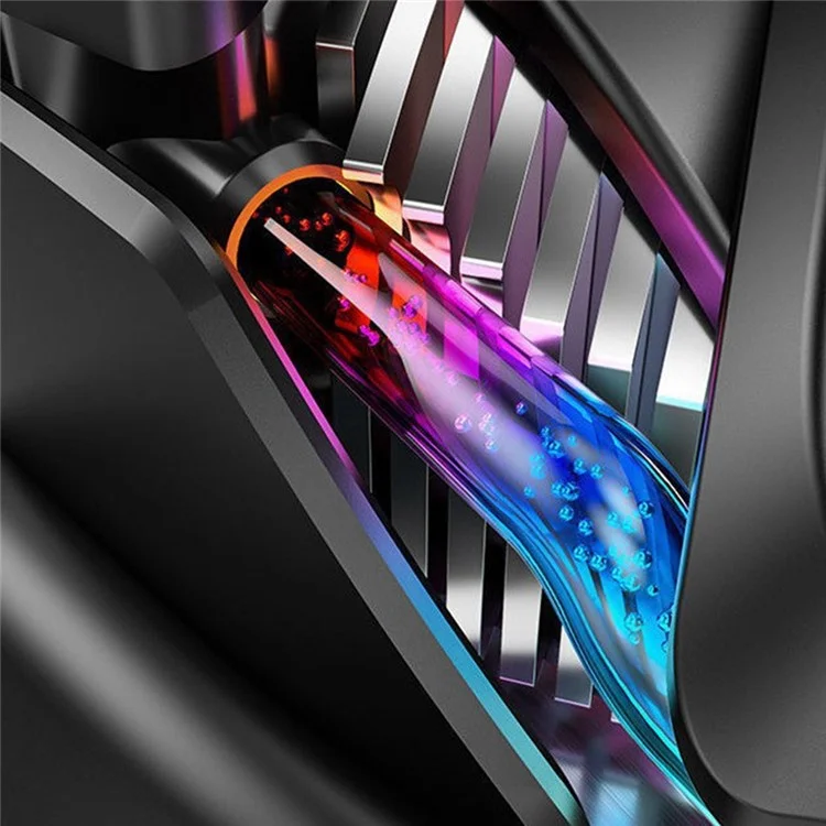 Y-fruitful M8 RGB Wiring Gaming Mouse 800-4000 DPI Mouse Mecânico Ajustável de 6 Velocidades Para Computadores, Laptops - Preto