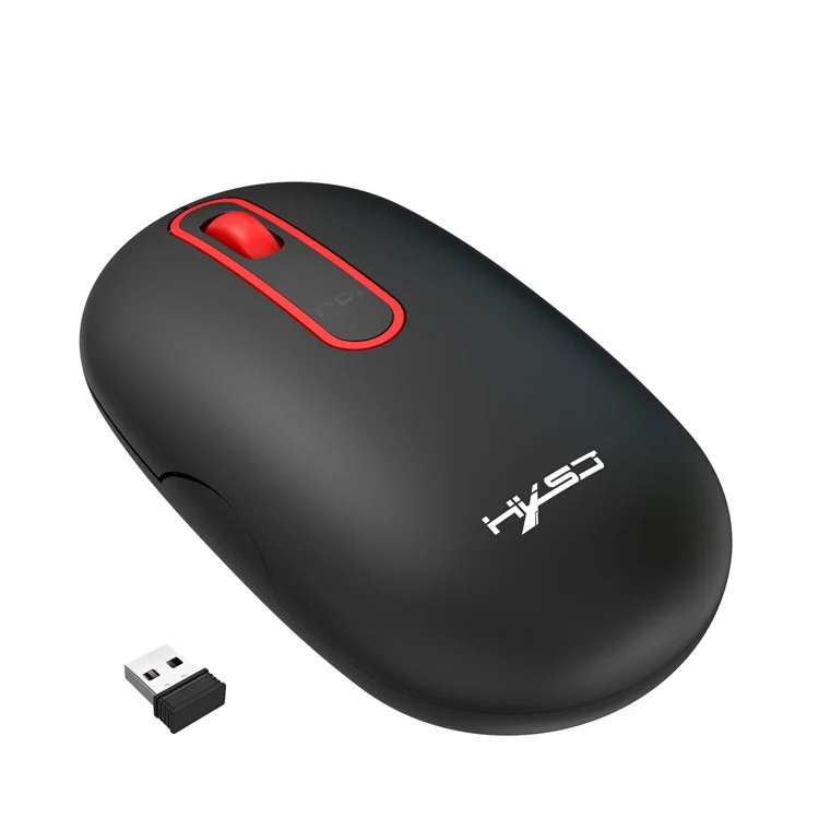 HXSJ T15 2,4 Ghz Mouse Silenzioso Per Laptop/PC Ricaricabile Per Laptop/PC - Nero