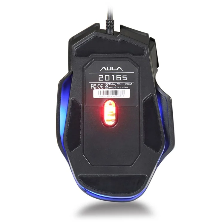 AULA Killing Soul II Backlight USB Проводная 7-кнопочная компьютерная игровая мышь для ноутбука