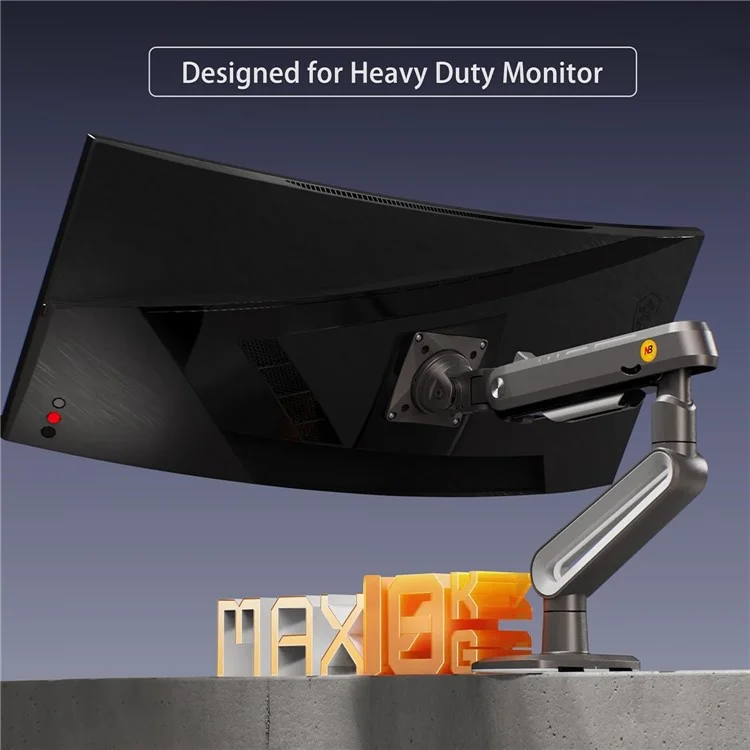 NORTH BAYOU A6 27-50 Inch Monitors Ergonomic Stand Flat Ultrawide Curved Display Gaming Monitor Mount Bracket