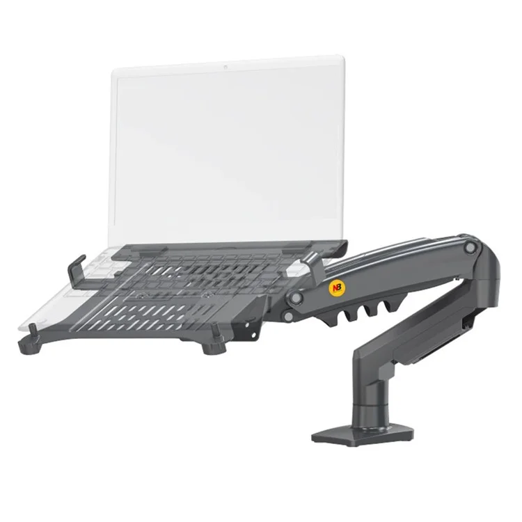 NORTH BAYOU F80-FP Soporte para Portátil Ajustable en Altura para Escritorio para Portátiles de 17-30 Pulgadas - Negro