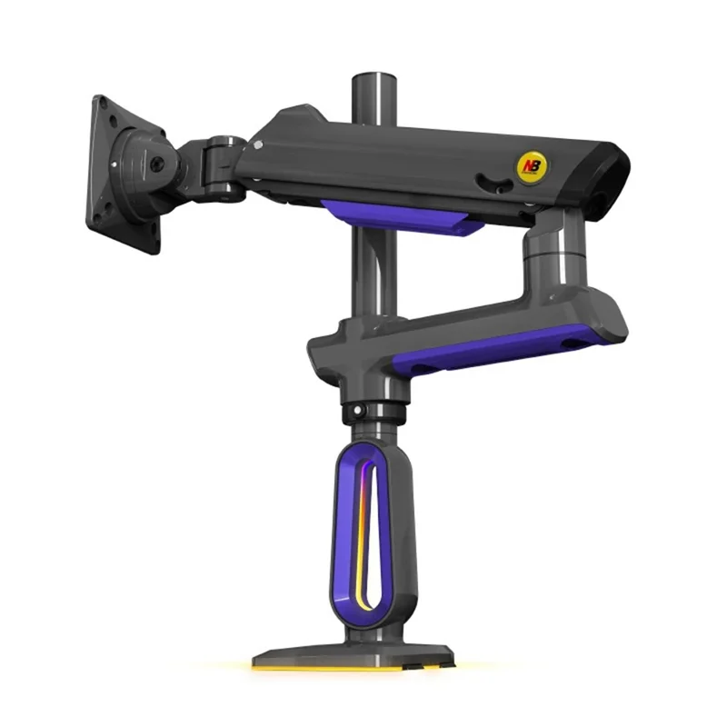 NORTH BAYOU G80 Monitor Support Arm 32-60 Inch Flat / Ultrawide / Curved Display Gaming Monitor Desk Stand