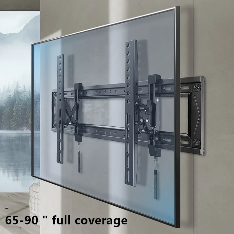 North Bayou DF80-T Universal 65-90 Pulgadas TV de Montaje en la Pared Del Soporte de la Pared Del Soporte de Televisión Ajustable