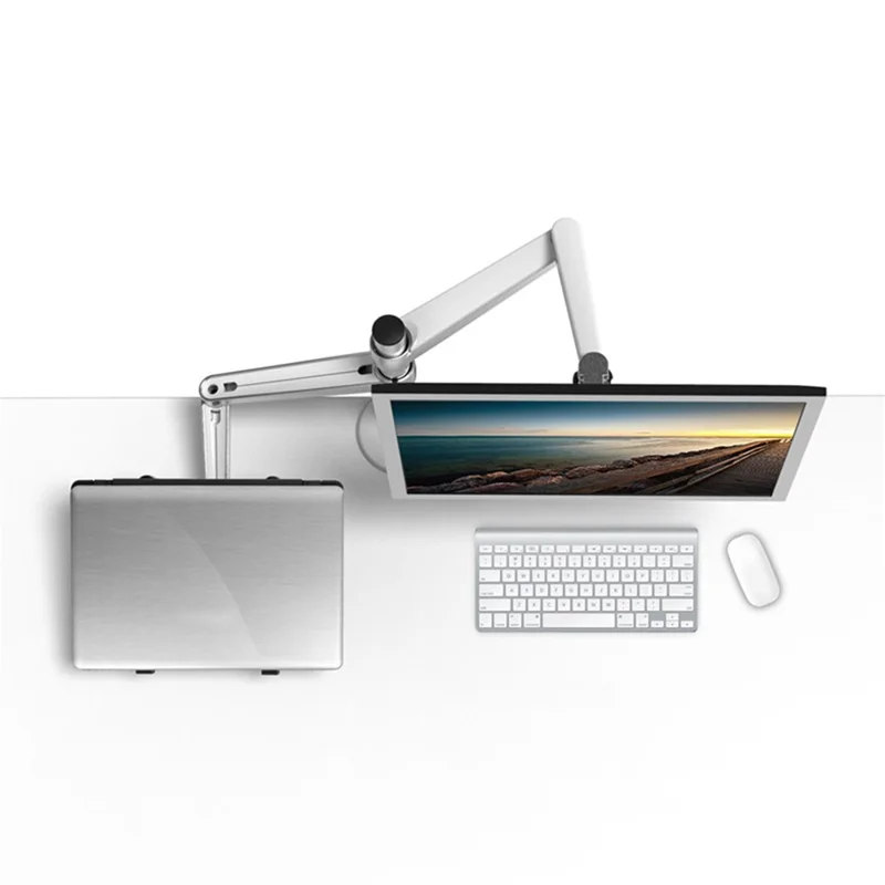 OA-7X Clip-on Desktop Laptop Stand LCD Monitor Aluminum Alloy Lifting Bracket