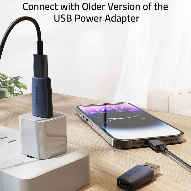 SYNTECH M1G-3 3Pcs USB C Female to USB 3.0 Male Converter 5Gbps Fast Data Transfer Adapter