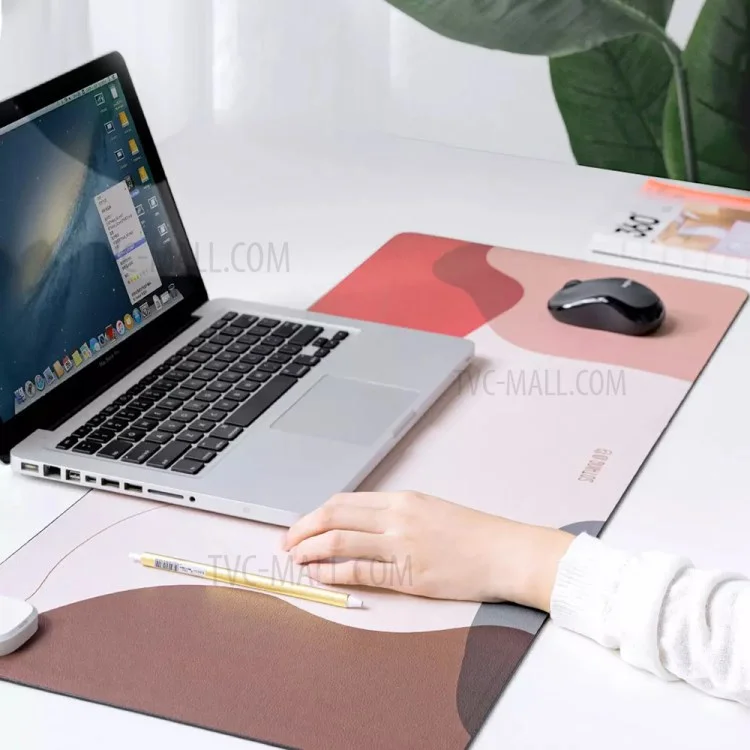 XIAOMI YOUPIN SOTHING DSHJ-S-2009 Heated Mouse Pad Office Non-slip Warm Desk Pad Table Waterproof Warming Mat - Rose
