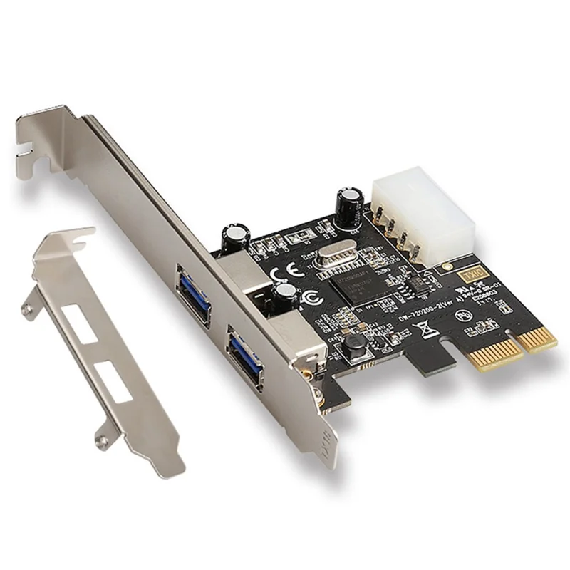 TXB047 PCI-E to USB3.0 Adapter Card USB3.0 Expansion Card for Desktop PC