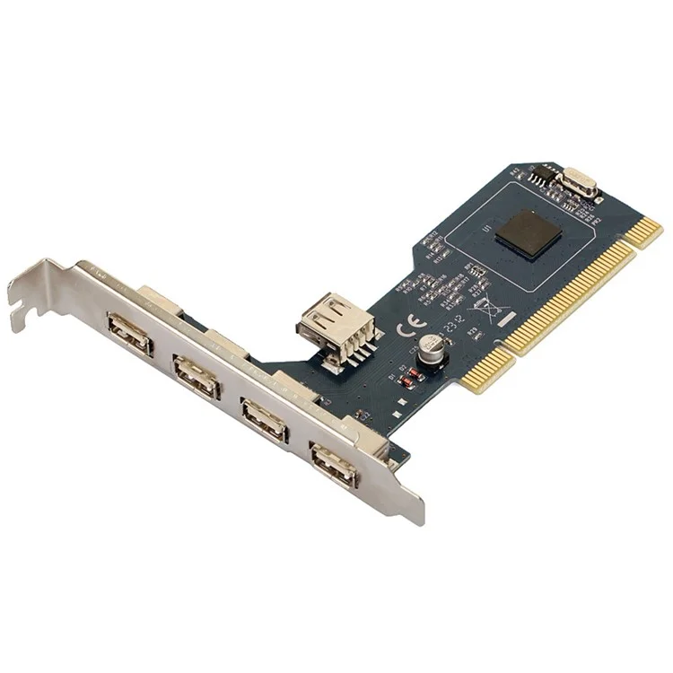 TXB045 NEC Chip PCI zu 5 USB2.0 Adapter Karte für Desktop-PC TXIC USB2.0 Erweiterungskarte
